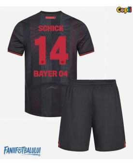 Bayer Leverkusen Patrik Schick #14 Echipament de Fotbal Replică 2025-26 Copii Acasa (+ Șorturi)
